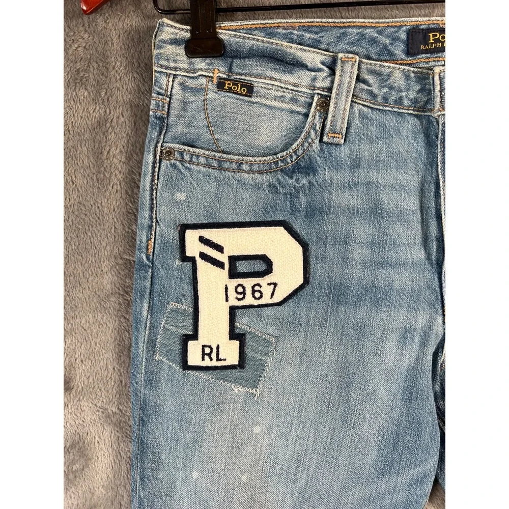 Polo Ralph Lauren Kids Jeans 16 fits 29x29 Astor Slim Boyfriend Patchwork